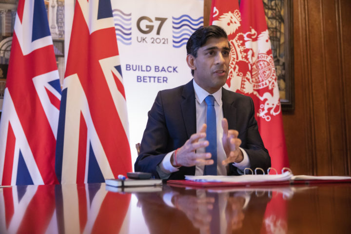 Rishi Sunak hosting the first UK G7 Finance Meeting | HM Treasury, 2021