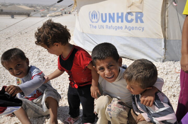 Zaatari refugee camp, Jordan - 2013 - FCDO