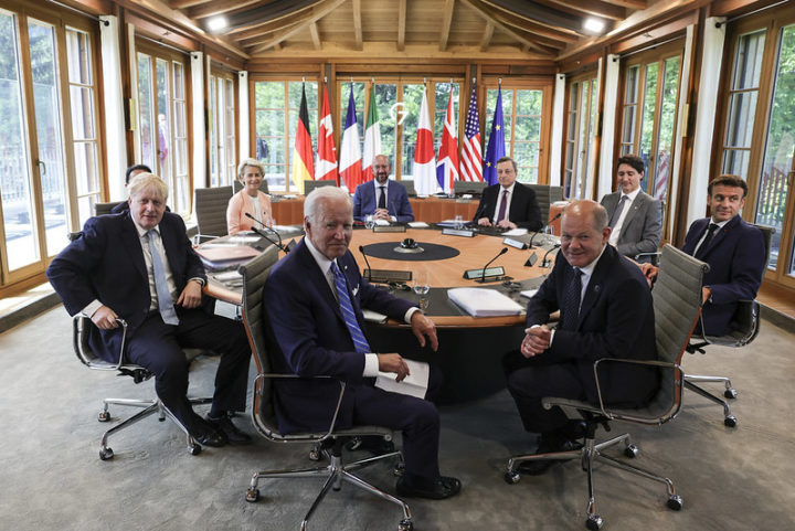 G7 leaders meeting in Germany | Andrew Parsons | 10 Downing Street | Flickr