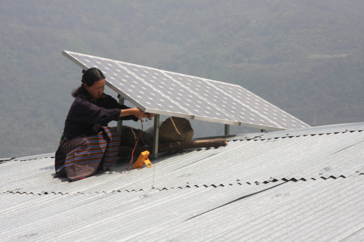 Green energy project in Bhutan. Image: Asian Development Bank, Creative Commons licence