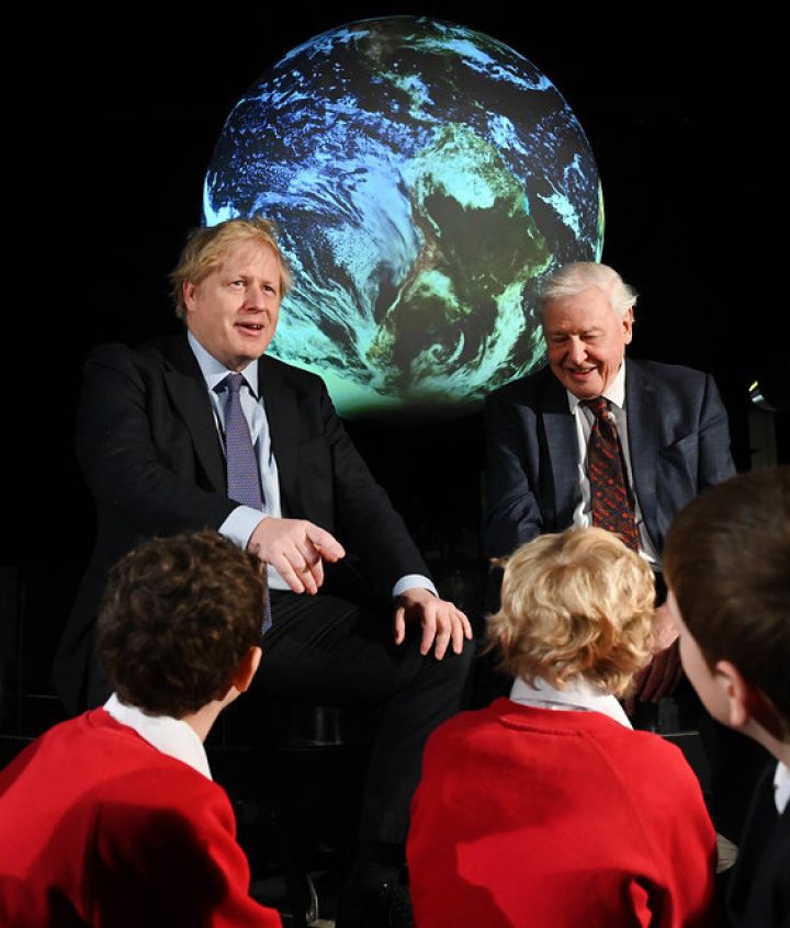 The NDC will be the first international test of Boris Johnson's claim to be a climate leader. Image: Number10