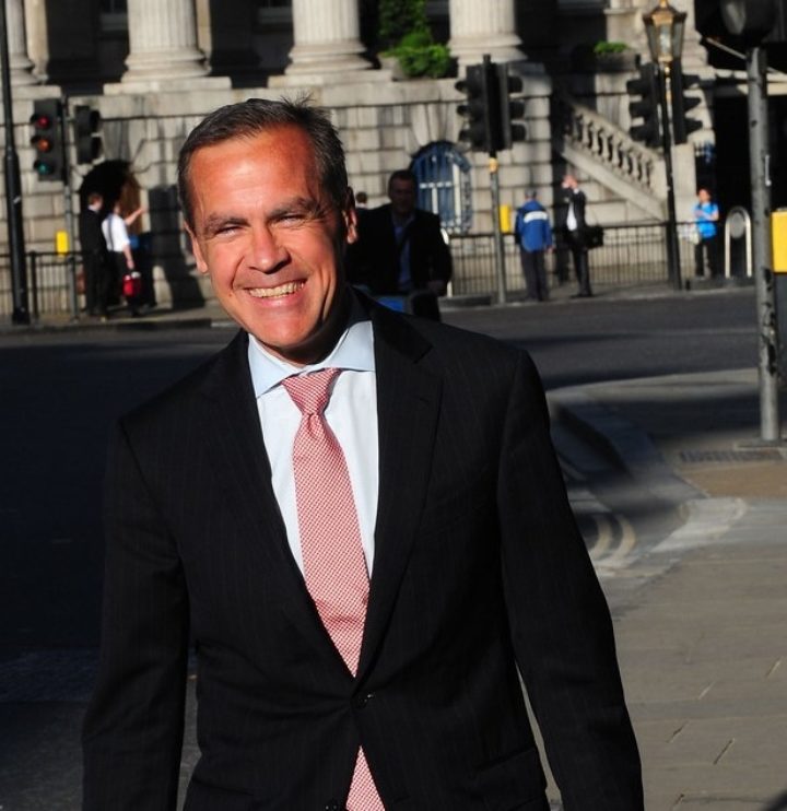 Mark Carney, outgoing Governor of the Bank of England.