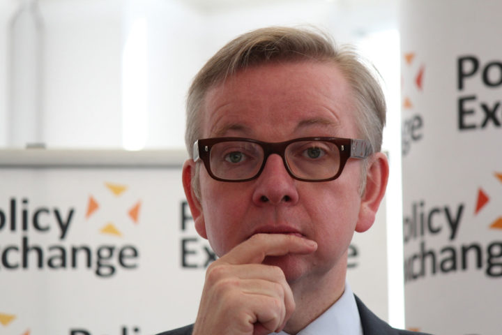 New environment secretary Michael Gove describes himself as a 'shy green'. Image: Policy Exchange, creative commons licence