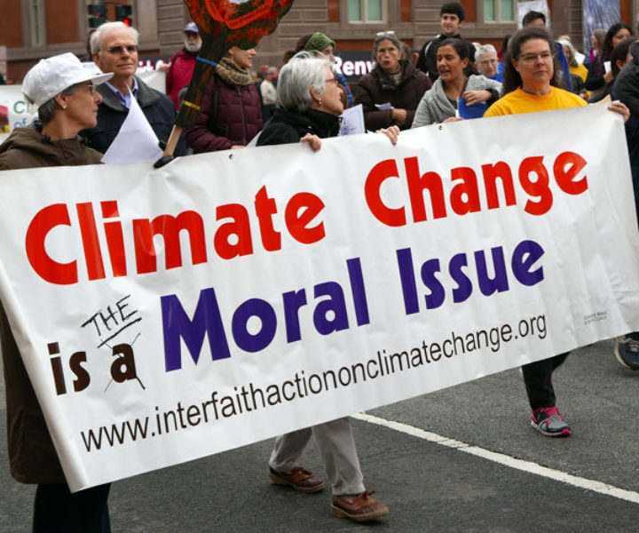 Religious groups will continue making moral arguments for climate action. Image: Susan Melkisethian, Creative Commons licence