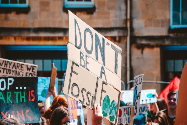 Climate action demonstration | Nik on Unsplash