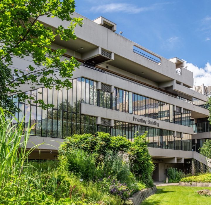 The Priestley International Centre for Climate building at Leeds University.