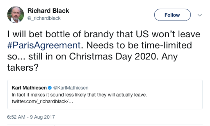 The offer still stands...