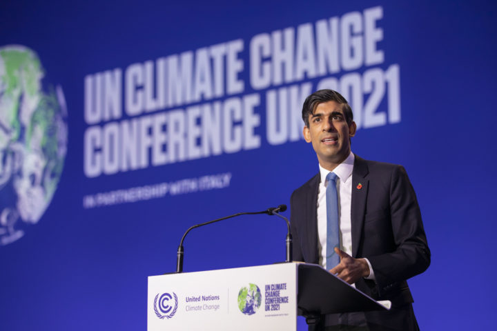 Rishi Sunak at COP26