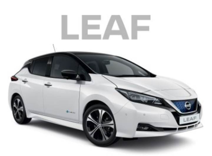 The UK-made Nissan Leaf is Britain's most popular electric car. Image: Nissan