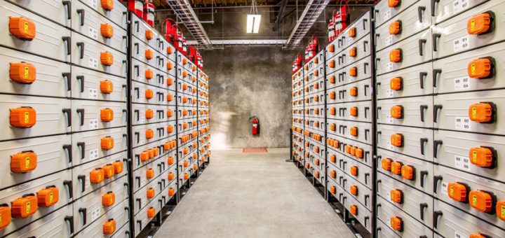 Battery storage: Costs coming down, but still significant. Image: Portland General Electric, Creative Commons