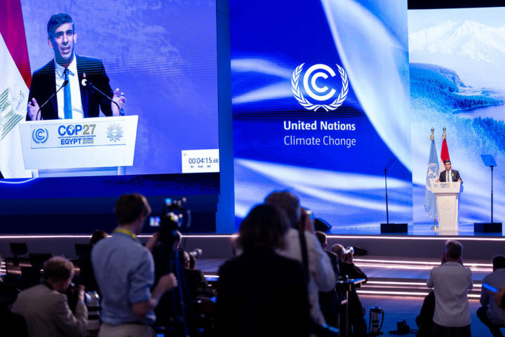 Sunak at COP27 - Number 10 Flickr