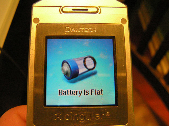 Flat batteries: the bane of modern life. Image: Laurel F, Creative Commons License