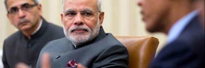 Indian Prime Minister Modi is calling for climate justice. Image: UNFCCC