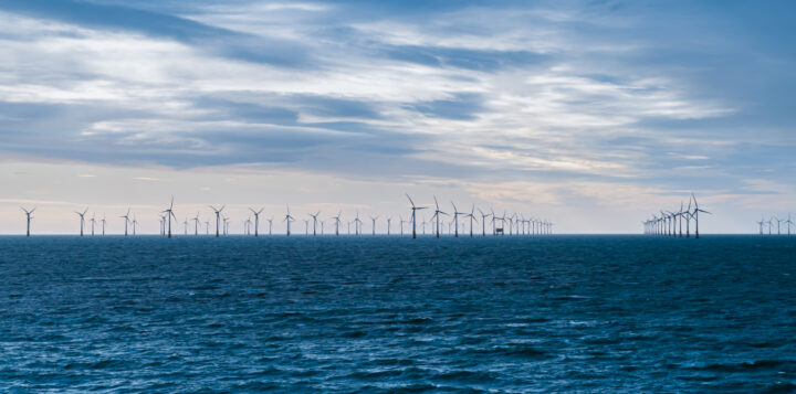 Shutterstock - offshore wind in the North Sea