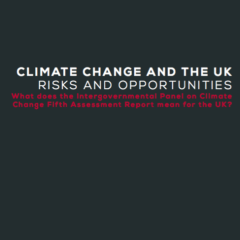 Climate change and the UK: risks and opportunities