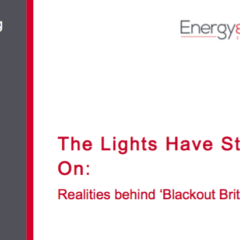 The Lights Seem to be Staying On: Realities behind ‘Blackout Britain’