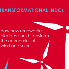 Transformational INDCs: how new renewables pledges could transform the economics of wind and solar