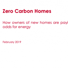 Zero Carbon Homes