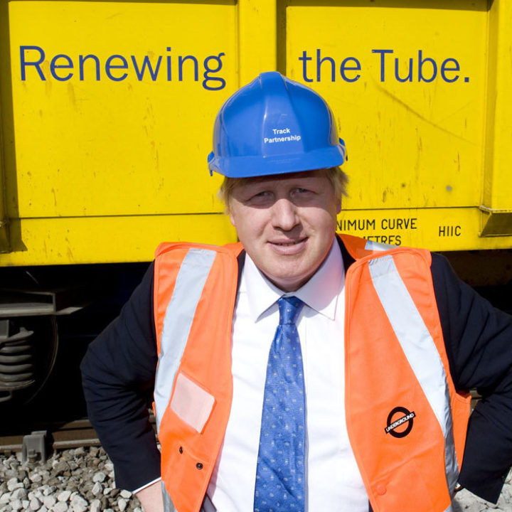 Next, Mr Johnson says he wants to renew the UK's electric vehicle programme... Image: BorisForLondon2012Campaign