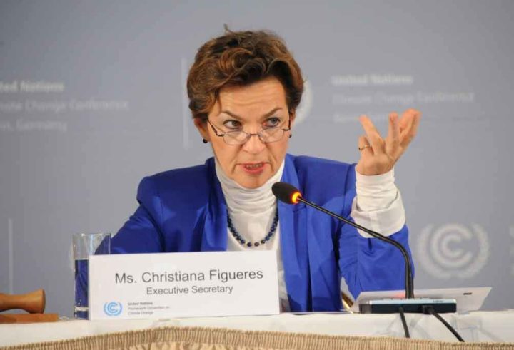 UNFCCC executive secretary Christiana Figueres will step down later this year. Image: UNclimatechange, creative commons licence