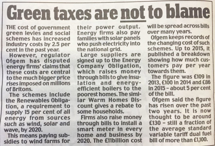 Daily Mail, April 2017: A noteworthy headline