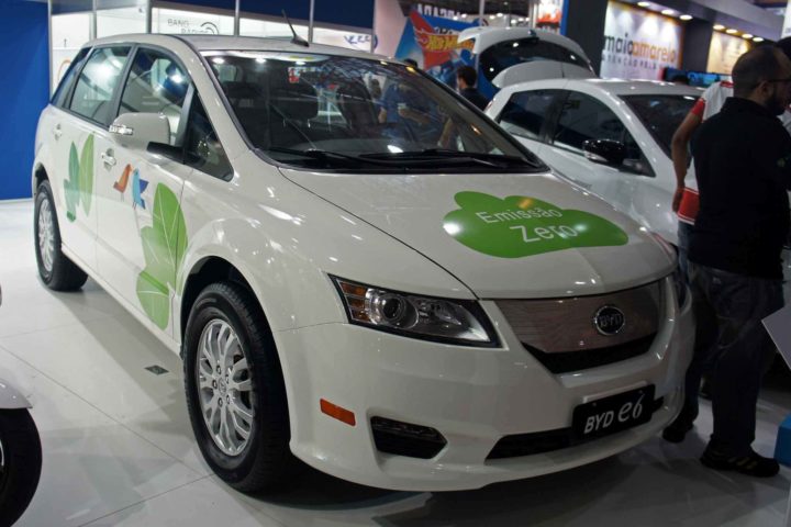 The E6 was the best selling all-electric car of Chinese firm BYD in 2016