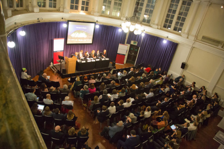 ECIU event viewed from above