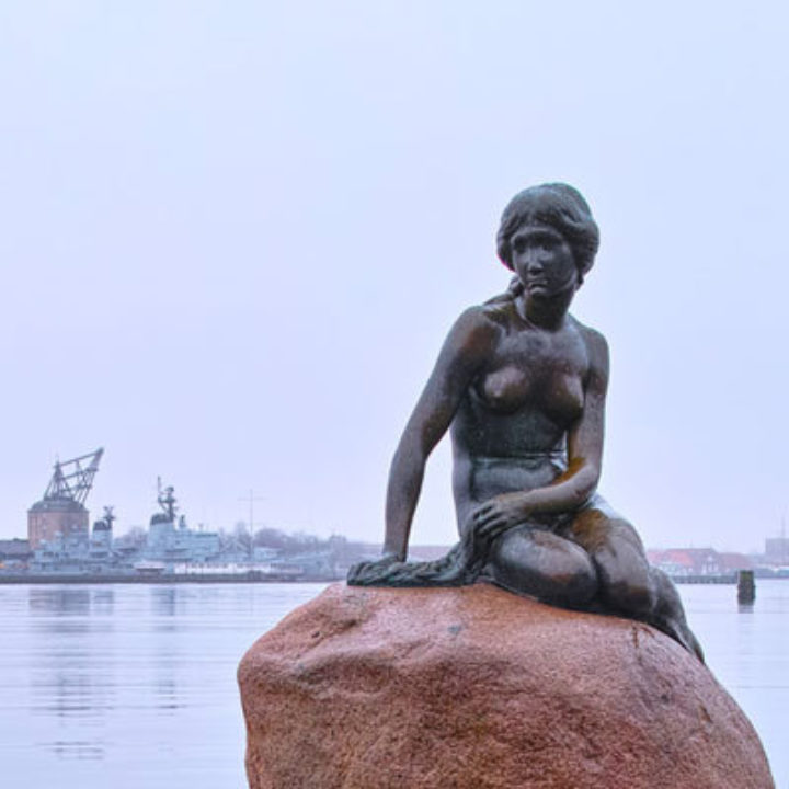 The Little Mermaid of Copenhagen. Image: BeeFortyTwo, Creative Commons licence