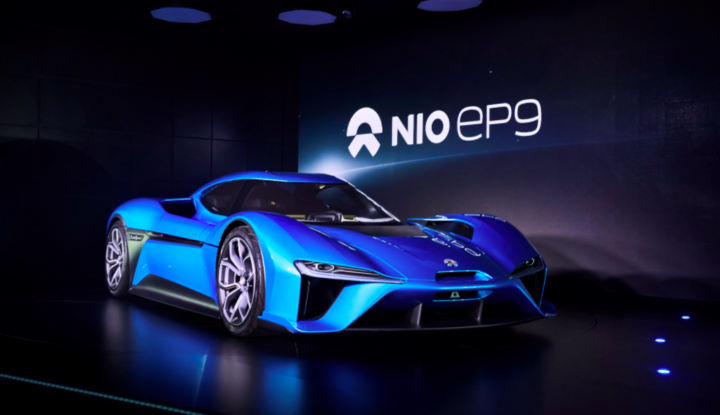 The Nio EP9 supercar. Image: NextEV