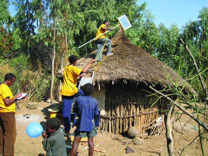 Solar energy in Ethiopia. Image: Bread for the World, Creative Commons licence