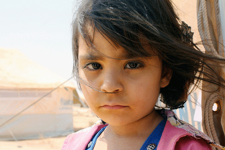 A six-year-old Syrian refugee in Jordan. Image: European Commission DG ECHO, creative commons licence