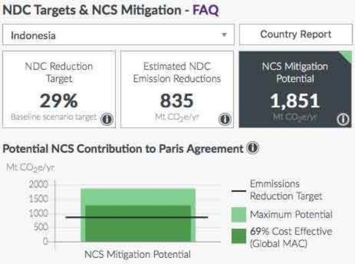 The Nature Conservancy's online tool examines ‘natural climate solutions’. Image: The Nature Conservancy