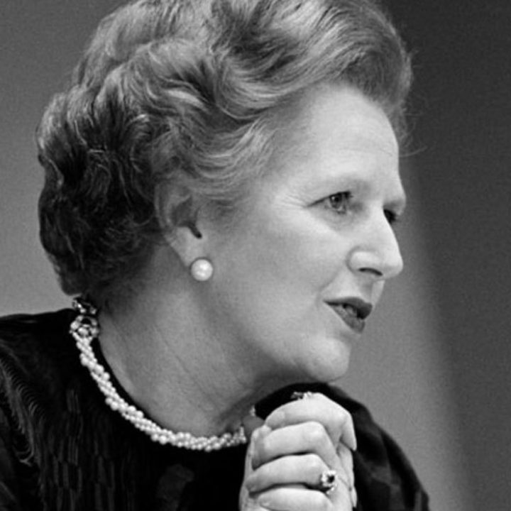Urging a United Nations climate treaty... UK Prime Minister Margaret Thatcher in 1989. Image: UN Photo / Yutaka Nagata