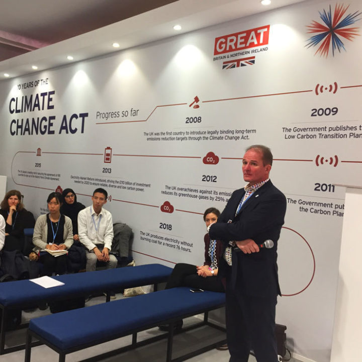 The UK government's Pavilion at COP24