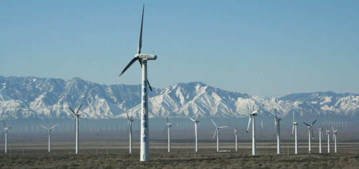 Many developing countries such as China are investing heavily in clean energy already. Image: Kaj7, Creative Commons licence