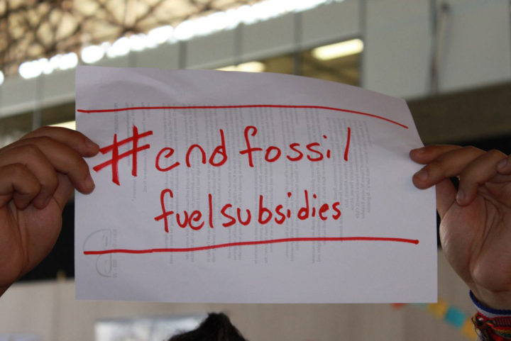 Is the call to end fossil fuel subsidies going mainstream? Image: Creative Commons Licence theverb.org