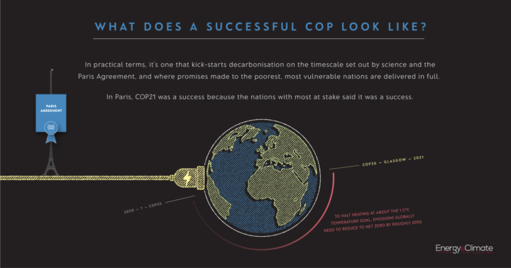What does success at COP look like