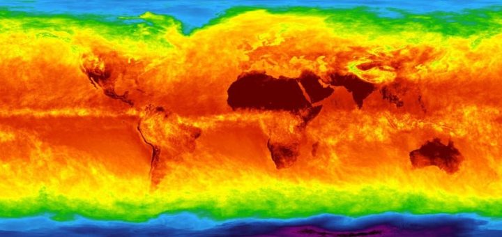 Climate model of the Earth