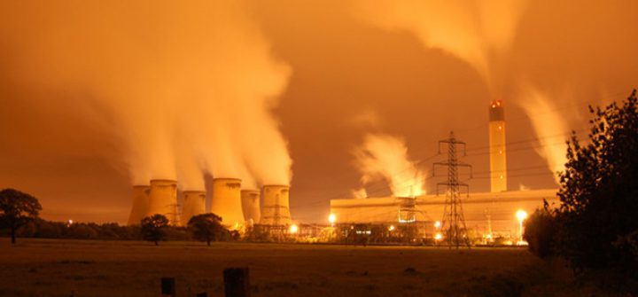 Drax power station in Yorkshire